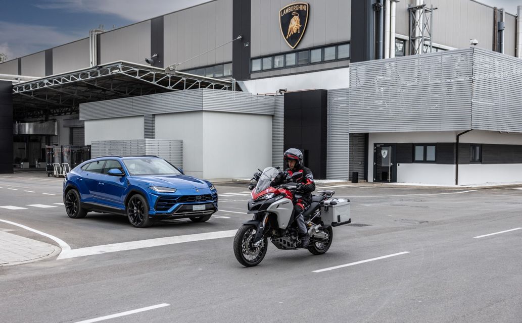 Moto News Ducati E Lamborghini Un Impegno Per La Sicurezza Stradale